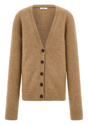 Ferragamo cashmere-blend cardigan - Neutrals