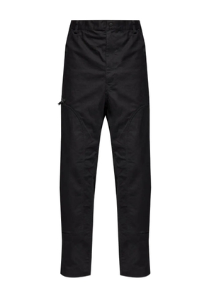 Y-3 buckle-fastening panelled trousers - Black