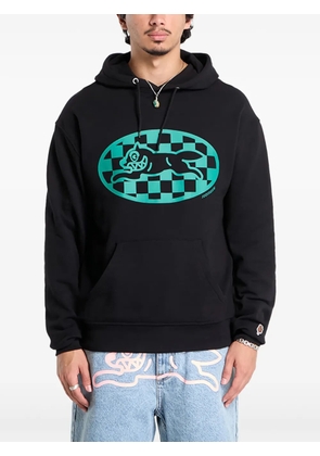 ICECREAM cotton hoodie - Black