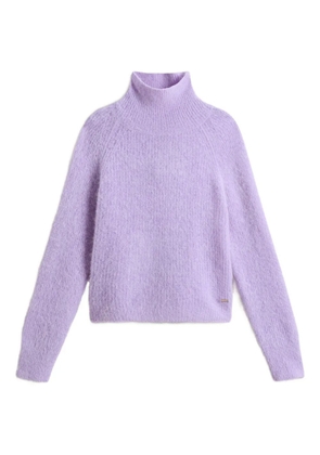 Woolrich high-neck sweater - Purple
