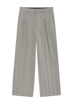 ANINE BING Belen herringbone trousers - Grey