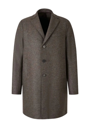 Harris Wharf London button-fastening coat - Brown
