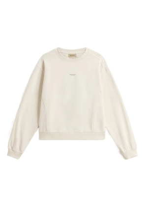 Woolrich fleece crew-neck sweatshirt - Neutrals