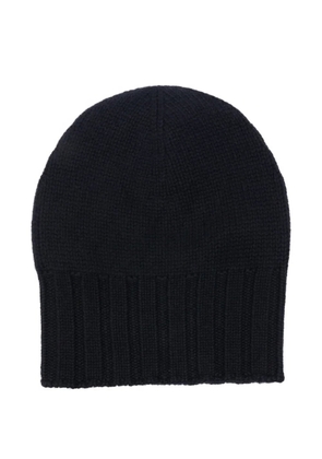 BeYou ribbed-cuff beanie hat - Blue