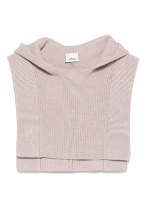 ISABEL MARANT Ginny scarf - Neutrals