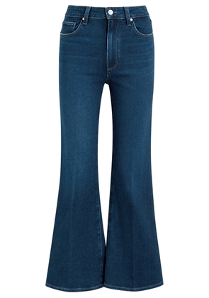 Paige Marlow Skimmer Flared-leg Jeans - Dark Blue - 25 (W25 / UK6 / XS)