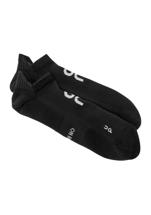 ON Core Run Low Cotton-blend Socks - set of two - Black - M