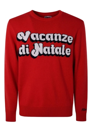 MC2 Saint Barth long-sleeve wool sweater - Red