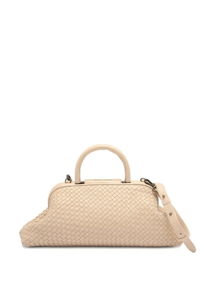 Officine Creative woven leather shoulder bag - Neutrals