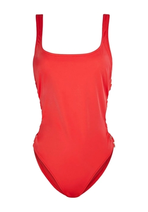 Solid & Striped The Jennifer cutout swimsuit - Red