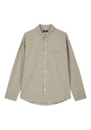 TOMBOY checked shirt - Neutrals