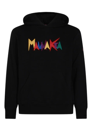 Mauna Kea logo-patch hoodie - Black