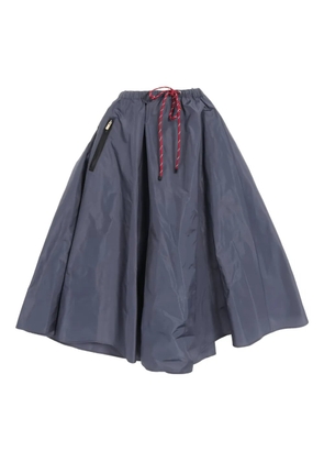 Miu Miu Pre-Owned zip-pocket skirt - Blue