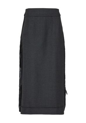 Maison Margiela midi skirt - Grey