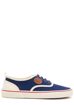 Valentino Garavani Nojoke Panelled Canvas Sneakers - Blue - 44 (IT44 / UK10)