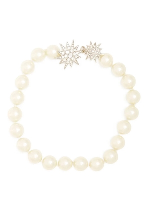 Kenneth Jay Lane crystal-embellishment necklace - Neutrals