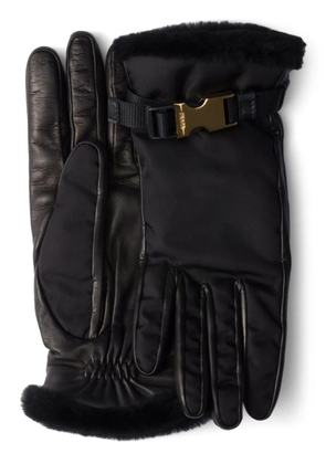 Prada Re-Nylon gloves - Black
