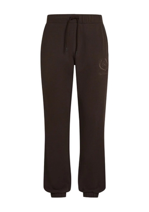 Karl Lagerfeld logo-embroidered pants - Brown
