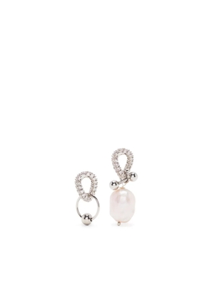 Justine Clenquet Debra earrings - Silver