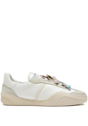 Acne Studios charm-detail low-top sneakers - White
