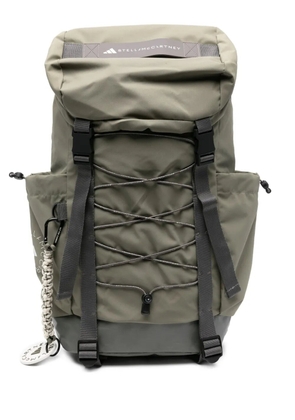 adidas by Stella McCartney logo-print backpack - Green