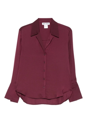 DKNY button-front long-sleeve shirt - Purple