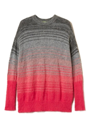 TWINSET stripe-pattern sweater - Grey