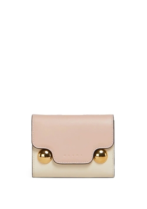 Marni logo-debossed wallet - Neutrals