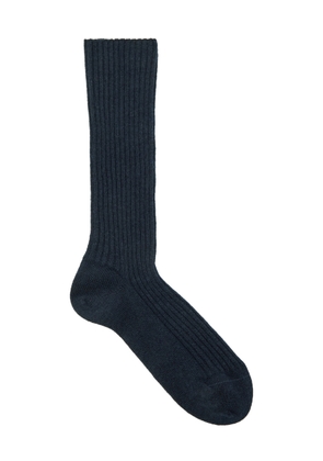 Falke Cosy Wool-blend Socks - Dark Navy - 3538 (IT35 - 38 / UK2 - 5)