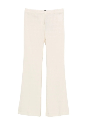 ETRO flared wool trousers - Neutrals