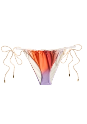 Baobab Lula Ruched Bikini Briefs - Orange - XS (UK6 / XS)