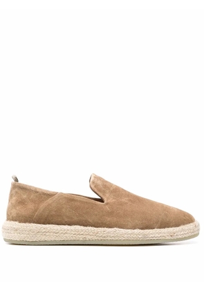 Officine Creative Roped slip-on espadrilles - Neutrals