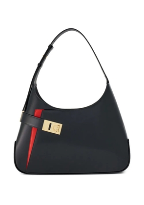 Ferragamo Hobo leather shoulder bag - Black