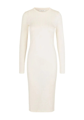 SAMSOE SAMSOE Jenari long-sleeve midi dress - Neutrals