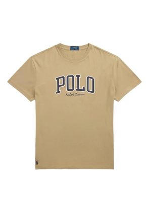Polo Ralph Lauren logo-print crew-neck T-shirt - Neutrals