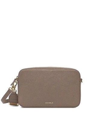 Coccinelle Tebe zip-fastening cross body bag - Neutrals