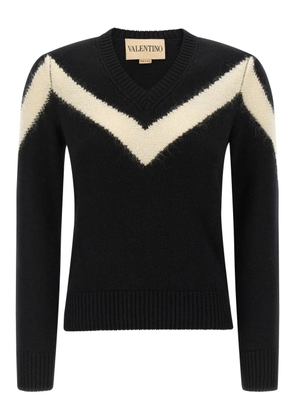Valentino Garavani bow-detail sweater - Black