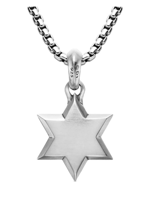 David Yurman sterling silver Star of David amulet