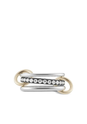 Spinelli Kilcollin 18K yellow gold Libra diamonds ring - Silver