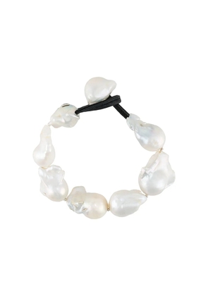 Monies pearl-embellished bracelet - White