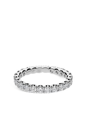 LEO PIZZO 18kt white gold Anniversary diamond ring - Silver