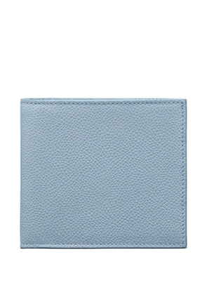 Thom Browne pebble grain bifold wallet - Blue