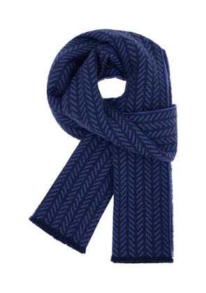 Boggi Milano wool scarf - Blue