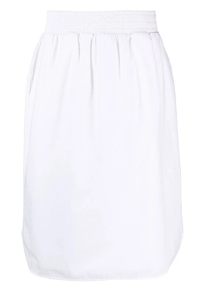 Fabiana Filippi elasticated-waist midi skirt - White