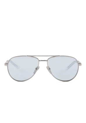 Prada Eyewear double-bridge sunglasses - Silver