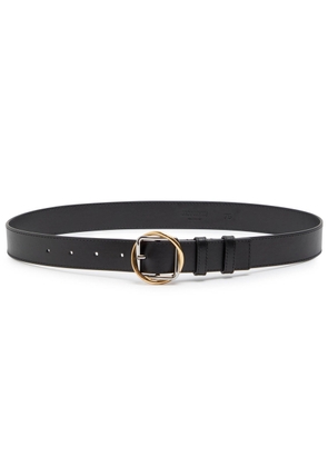 Jacquemus Le Ceinture Salon Leather Belt - Black - 80 (UK 10 / M)