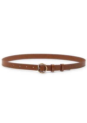 Jacquemus La Ceinture Salon Fine Leather Belt - Light Brown - 70 (UK 6 / XS)