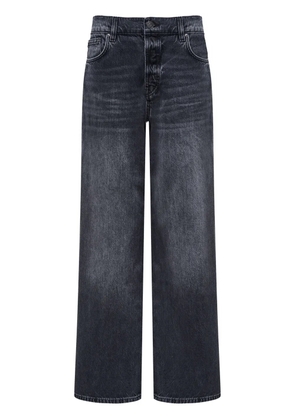 12 STOREEZ wide-leg organic-cotton jeans - Grey