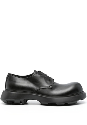 Acne Studios leather derby shoes - Black
