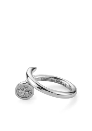 Emanuele Bicocchi EB Crest spiral ring - Silver